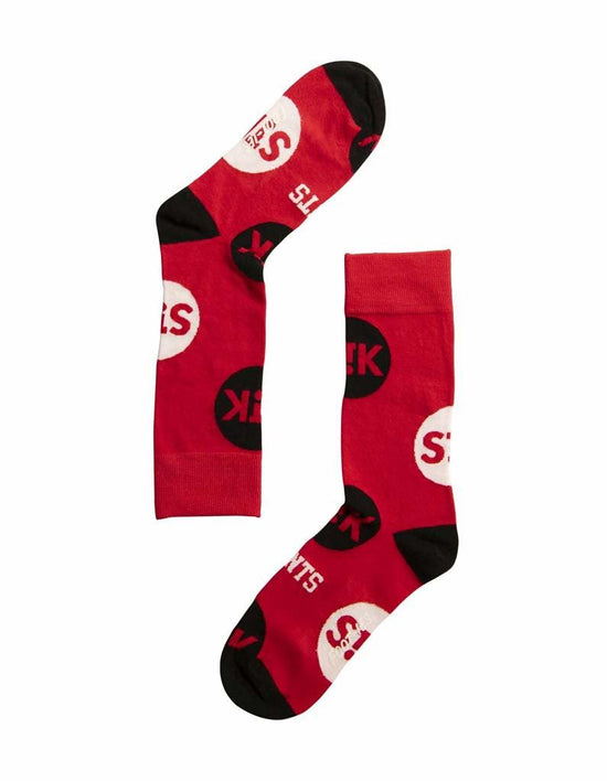 St Kilda Saints Logo Dots Socks M-L - Jerseys Megastore