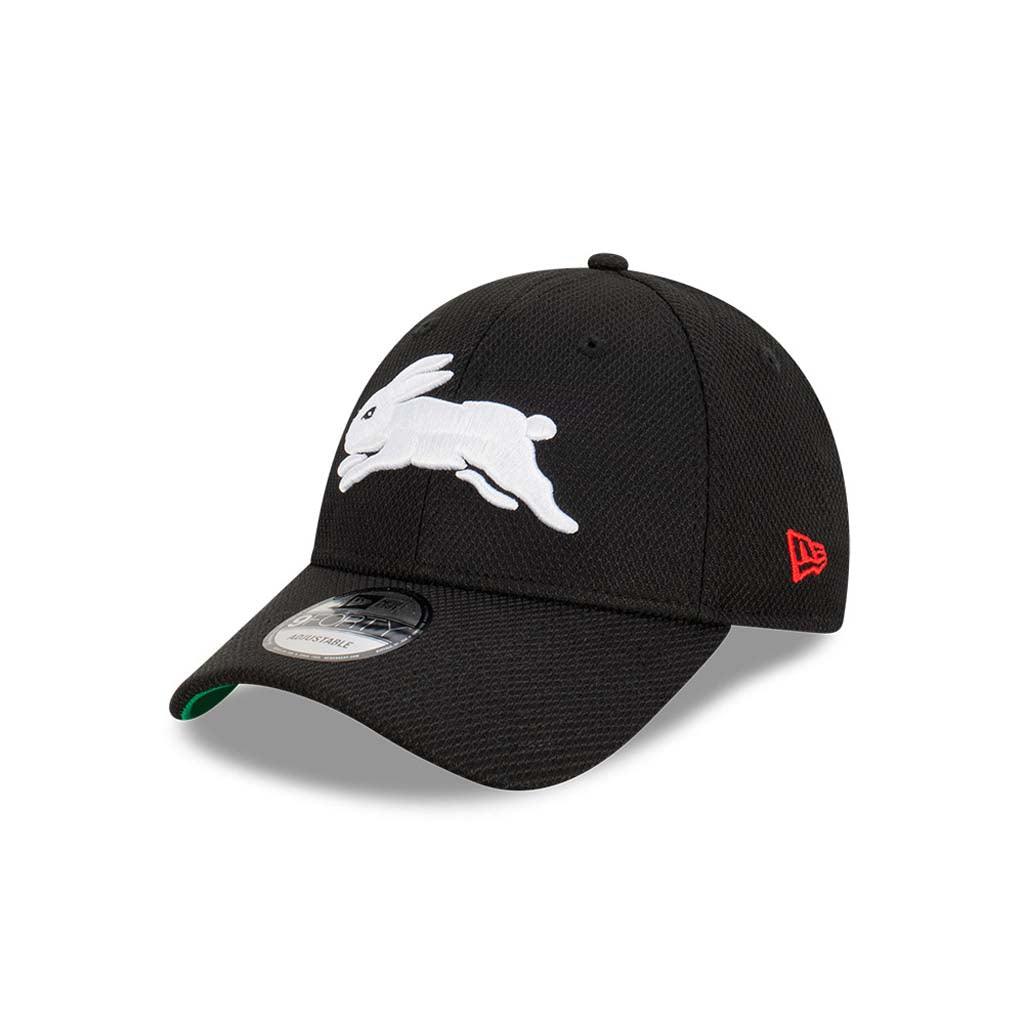 Sydney Roosters Black 9Forty Cloth Strap Cap - Jerseys Megastore