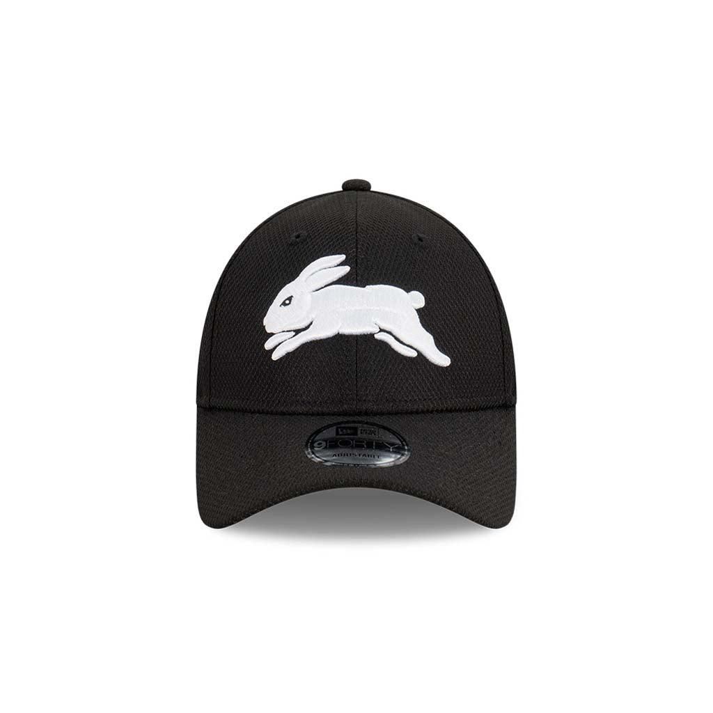 Sydney Roosters Black 9Forty Cloth Strap Cap - Jerseys Megastore
