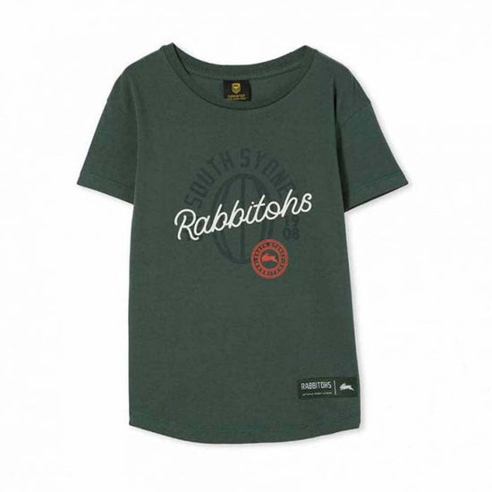 South Sydney Rabbitohs Kids Puff Print Tee - Jerseys Megastore