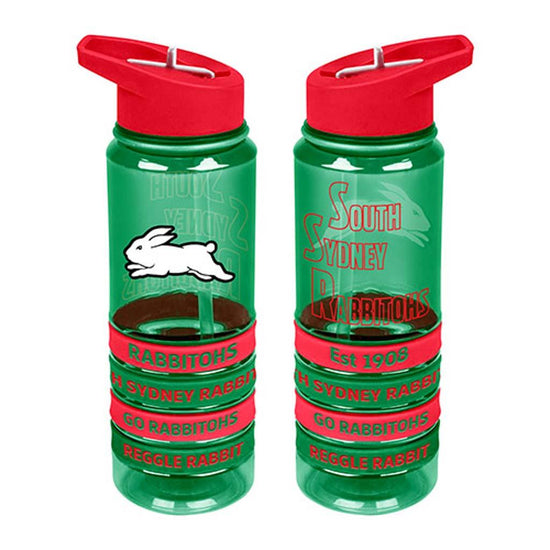 South Sydney Rabbitohs Tritan Bottle and Bands - Jerseys Megastore