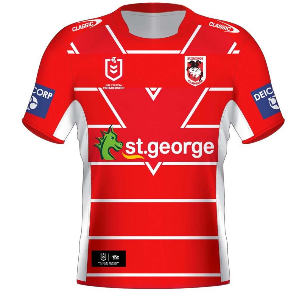 St George Dragons 2021 Alternate Jersey - Jerseys Megastore
