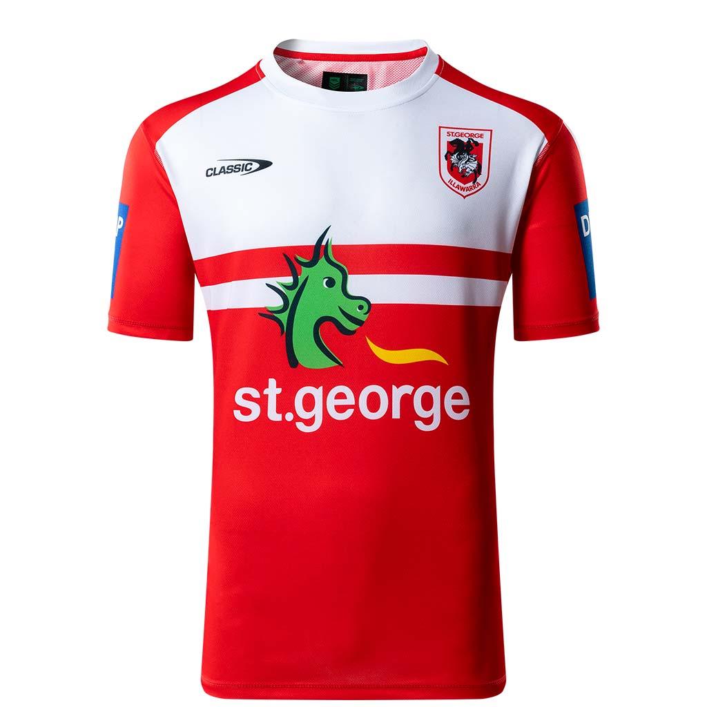 St George Dragons 2021 Training Tee - Jerseys Megastore