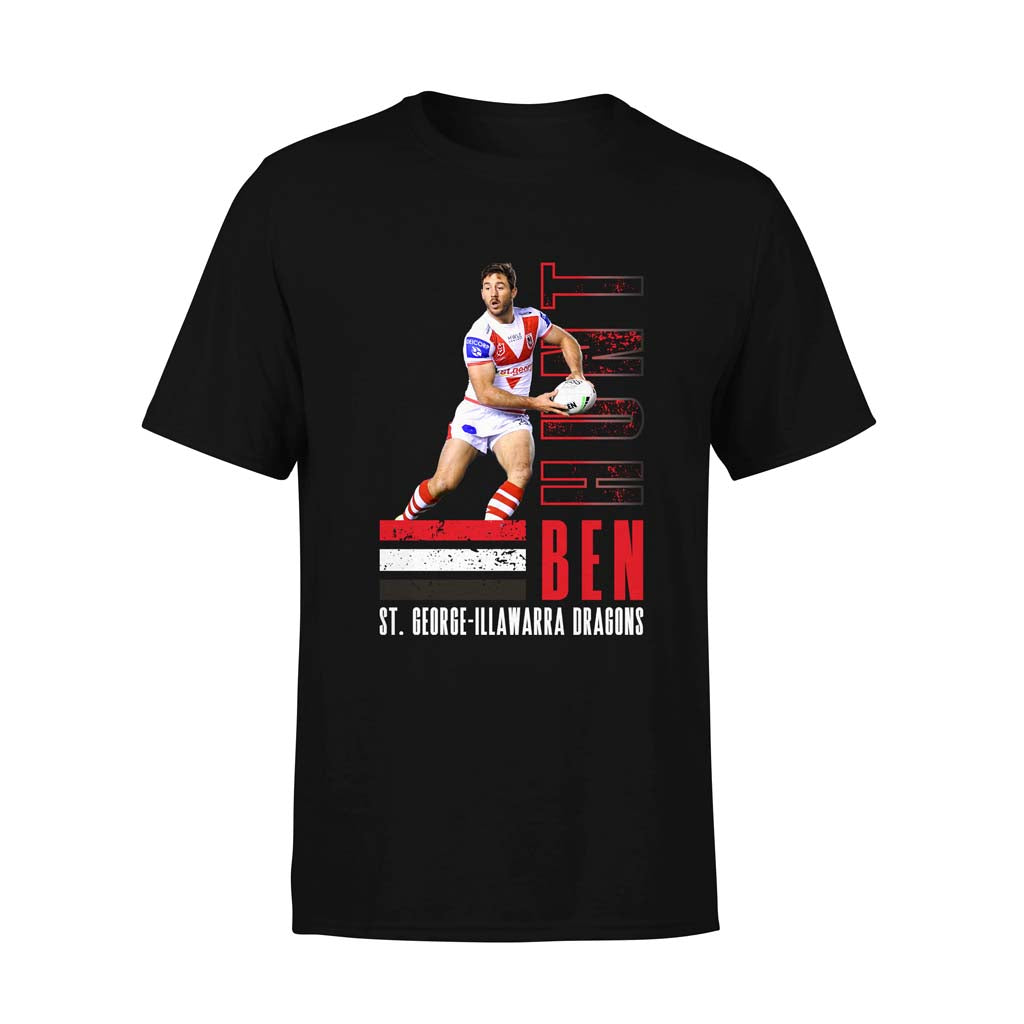 St George Dragons Ben Hunt Player Tee