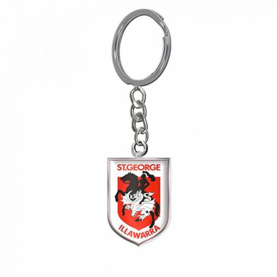 St George Dragons Enamel Logo Keyring - Jerseys Megastore