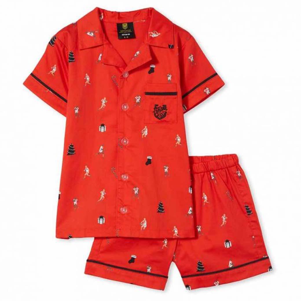 St George Dragons Kids Christmas Pyjamas - Jerseys Megastore