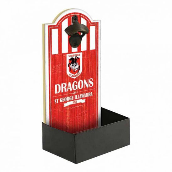 St George Dragons MDF Opener with Catcher - Jerseys Megastore