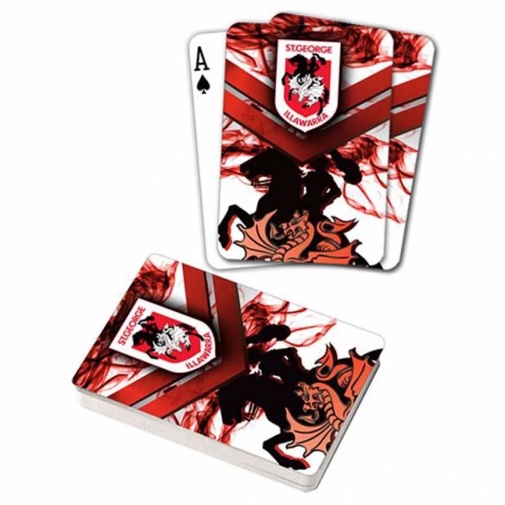 St George Dragons Playing Cards – Jerseys Megastore