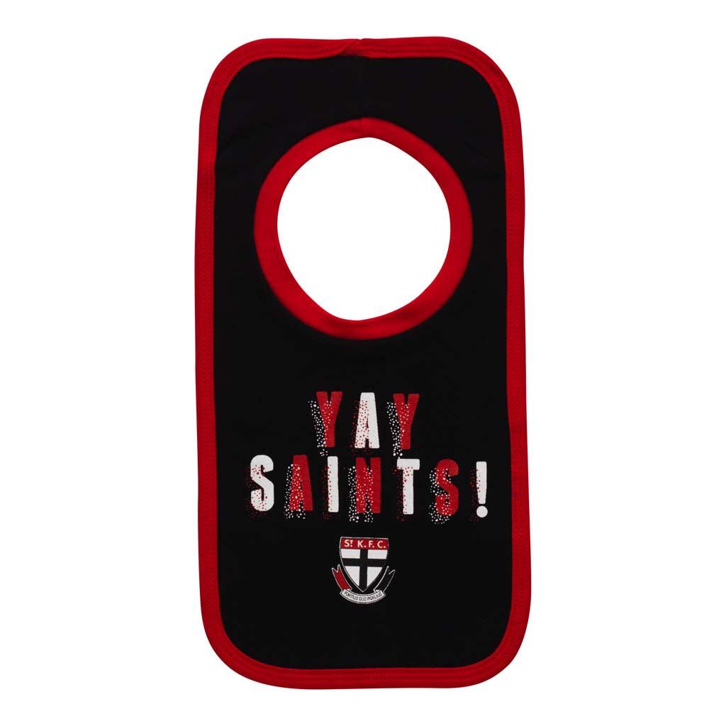 St Kilda Saints Babies Bib Set - Jerseys Megastore
