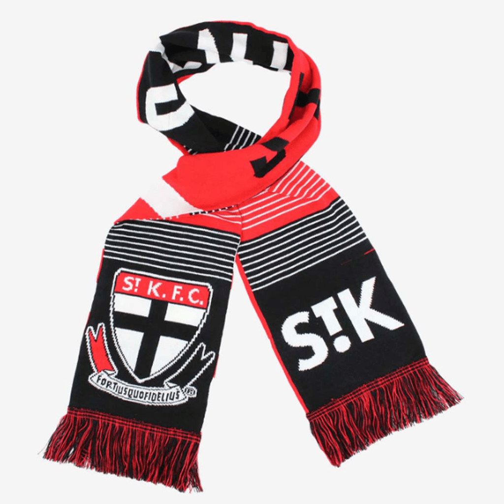 St Kilda Saints Line Break Scarf - Jerseys Megastore