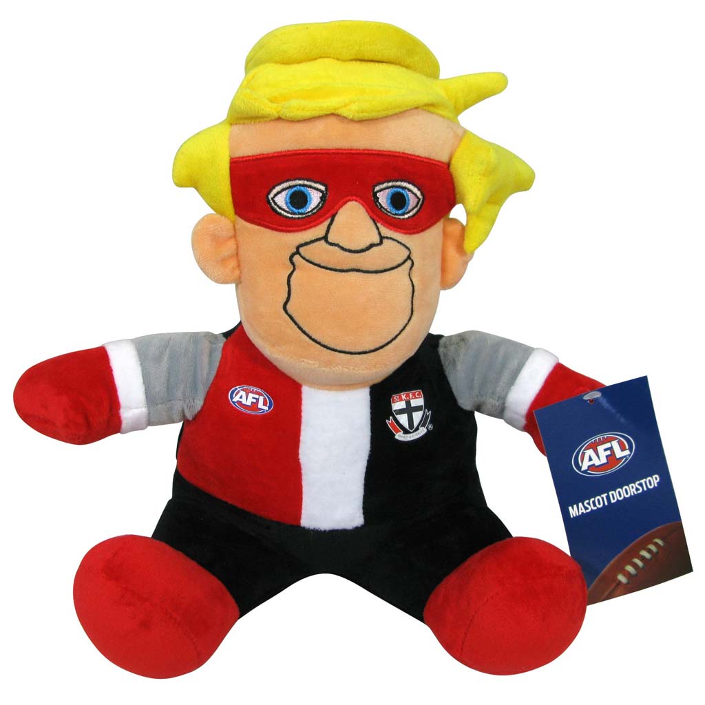 St Kilda Saints Mascot Plush Doorstop