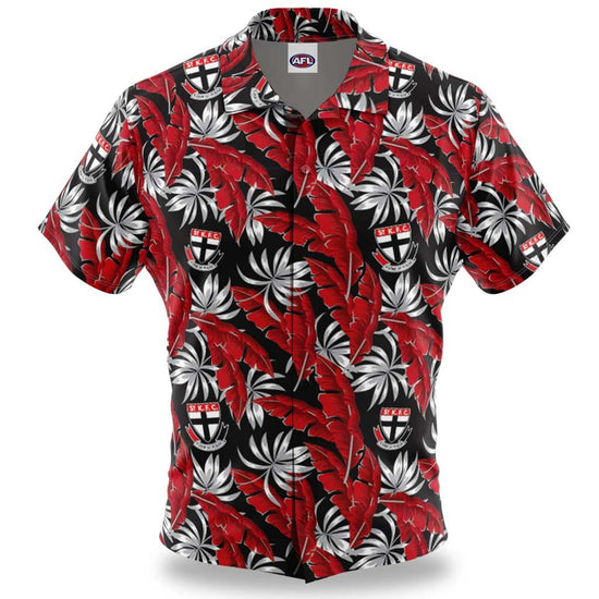 St Kilda Saints 'Paradise' Hawaiian Shirt - Jerseys Megastore