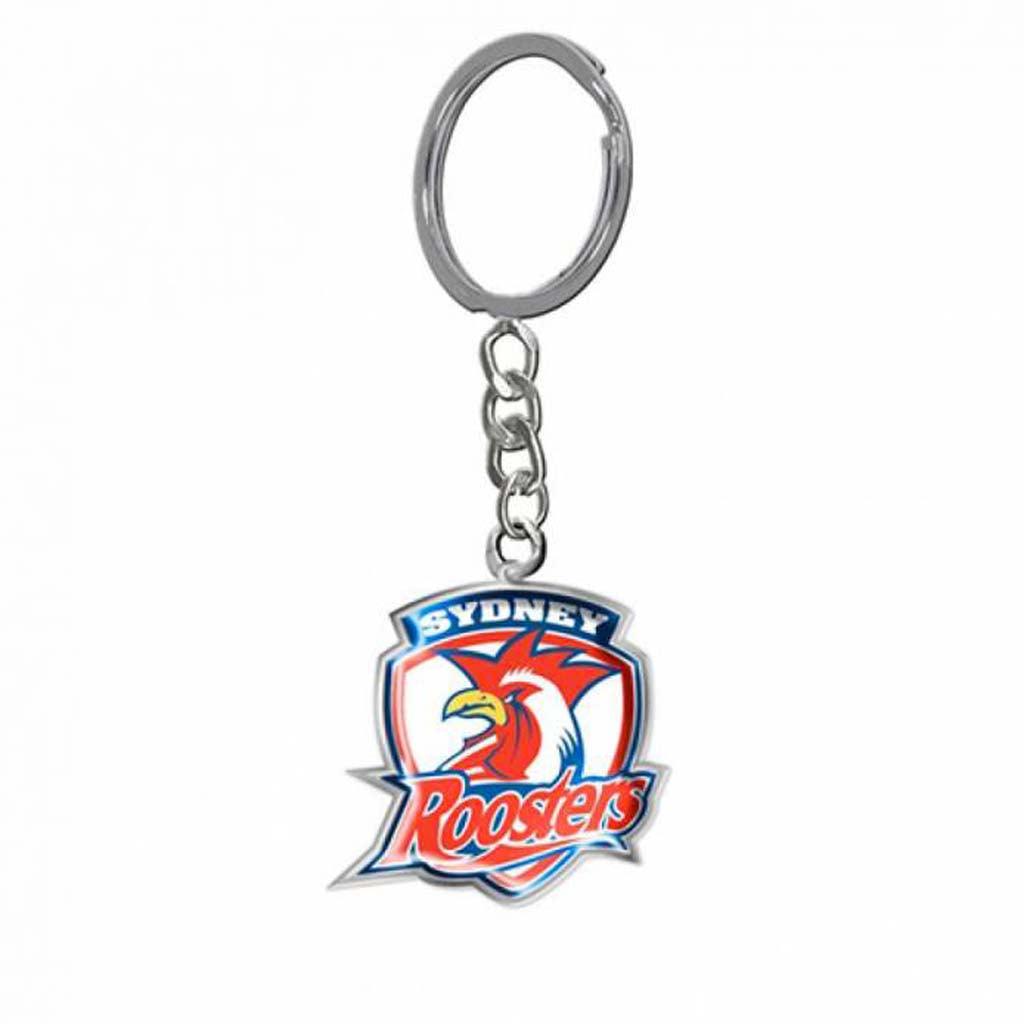 Sydney Roosters Enamel Logo Keyring - Jerseys Megastore