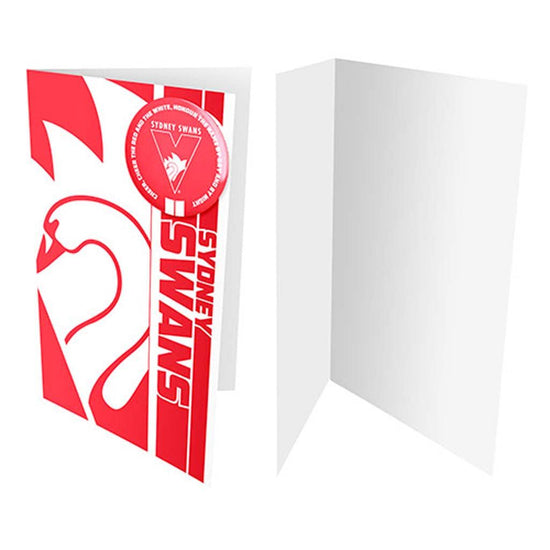 Sydney Swans Badge Card - Jerseys Megastore