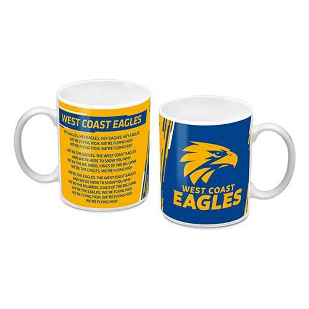 West Coast Eagles Team Song and Logo Mug - Jerseys Megastore