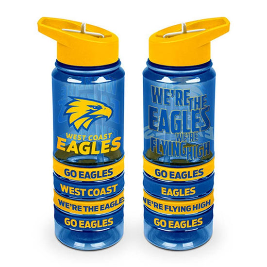 West Coast Eagles Tritan Bottle and Bands - Jerseys Megastore