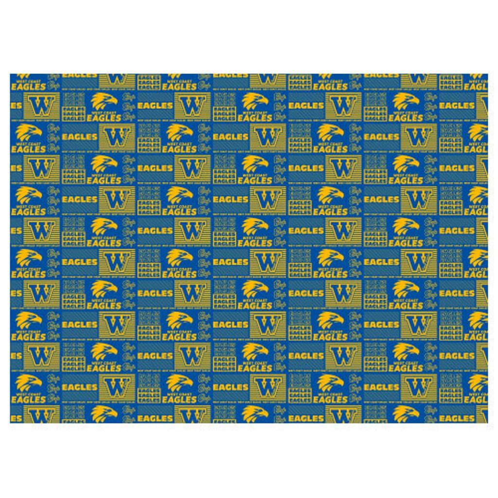 West Coast Eagles Wrapping Paper - Jerseys Megastore