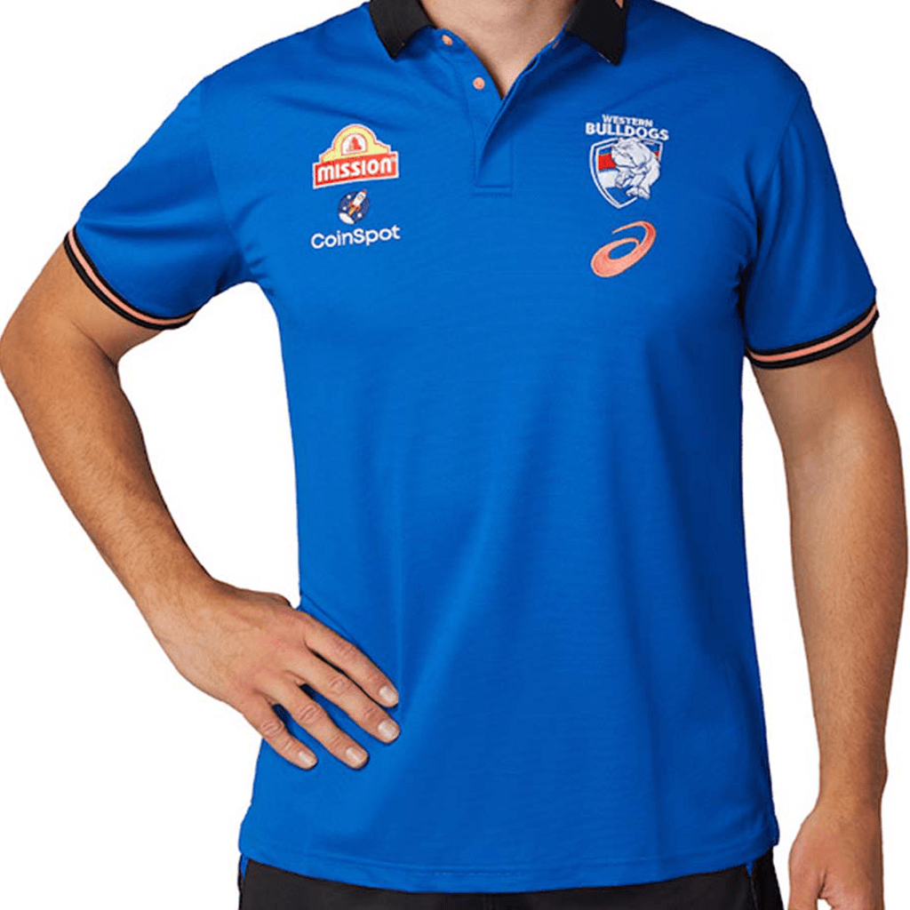 Western Bulldogs 2023 Media Polo - Jerseys Megastore
