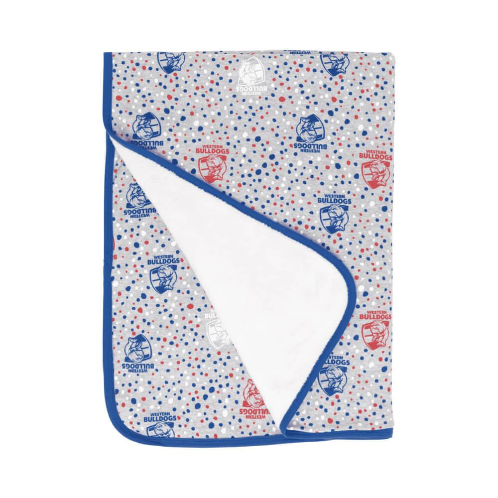Western Bulldogs Babies Blanket - Jerseys Megastore