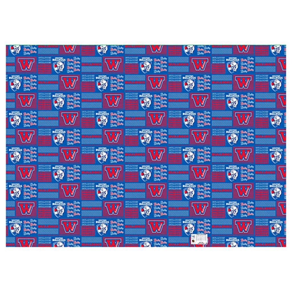 Load image into Gallery viewer, Western Bulldogs Wrapping Paper - Jerseys Megastore
