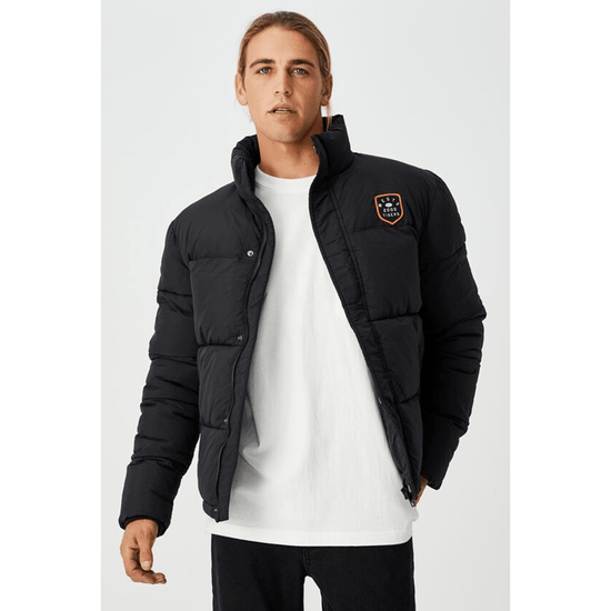 Wests Tigers Mens Team Puffa Jacket - Jerseys Megastore