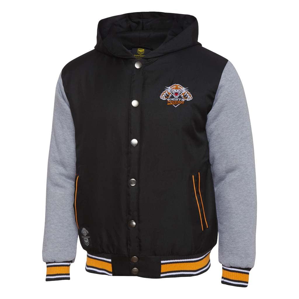 Wests Tigers 2018 Varsity Jacket - Youth - Jerseys Megastore