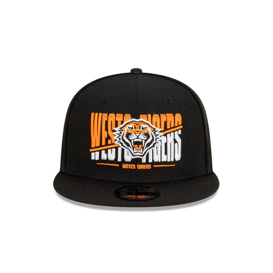 Wests Tigers Black 9Fifty Snapback - Jerseys Megastore