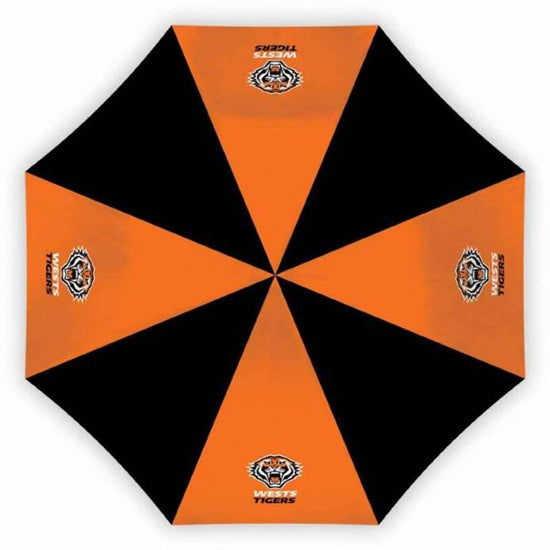 Wests Tigers Compact Umbrella - Jerseys Megastore