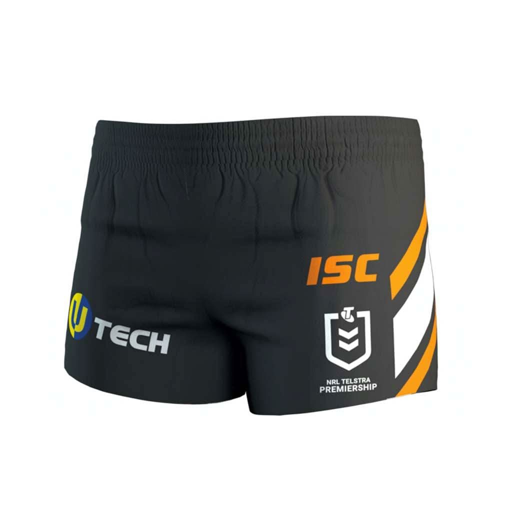 Wests Tigers 2020 Home Shorts - Jerseys Megastore