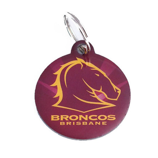 Brisbane Broncos Pet ID Tag - Jerseys Megastore