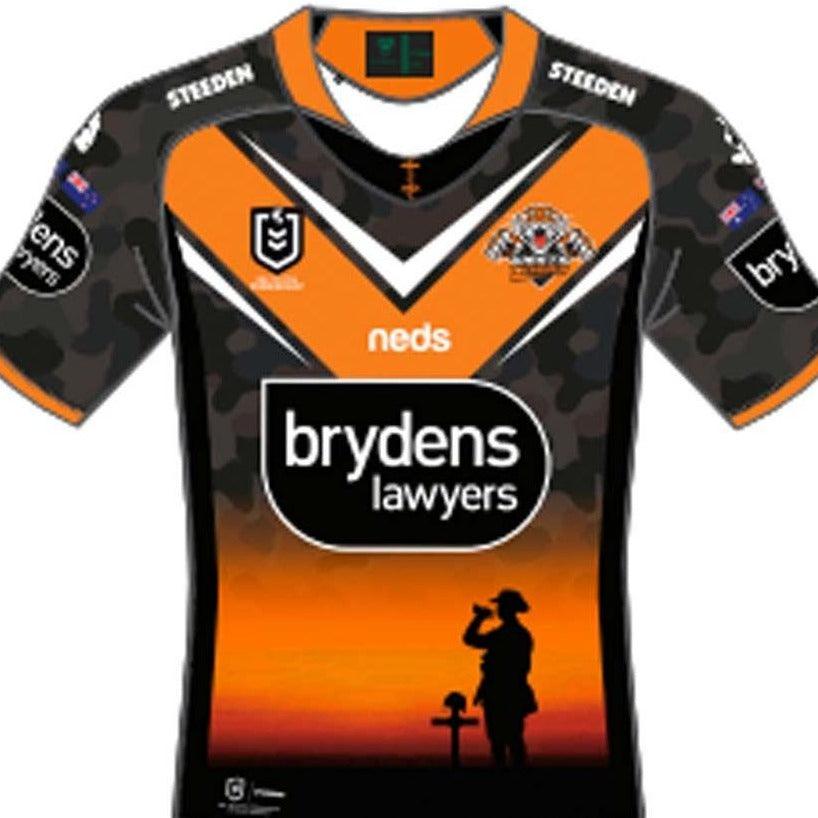 Wests Tigers 2021 Anzac Jersey - Jerseys Megastore